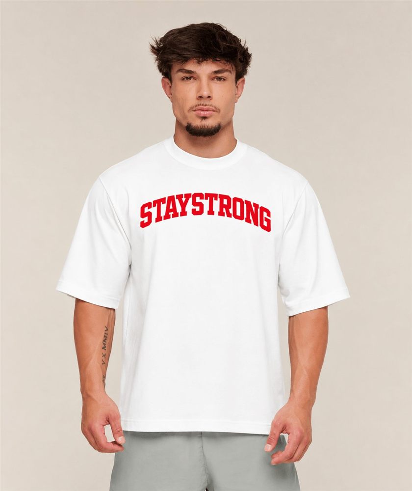 STAYSTRONG — BUILT DIFFERENT TEE